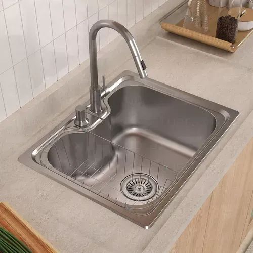 CUBA DE INOX 40x50 COMPLETA - SÓ R$149!