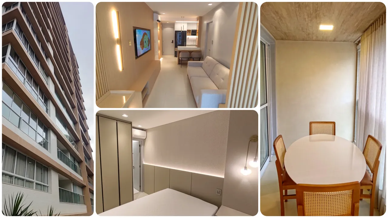 Apartamento Quarto e Sala de Luxo para Locação no Horto Florestal, Salvador - BA