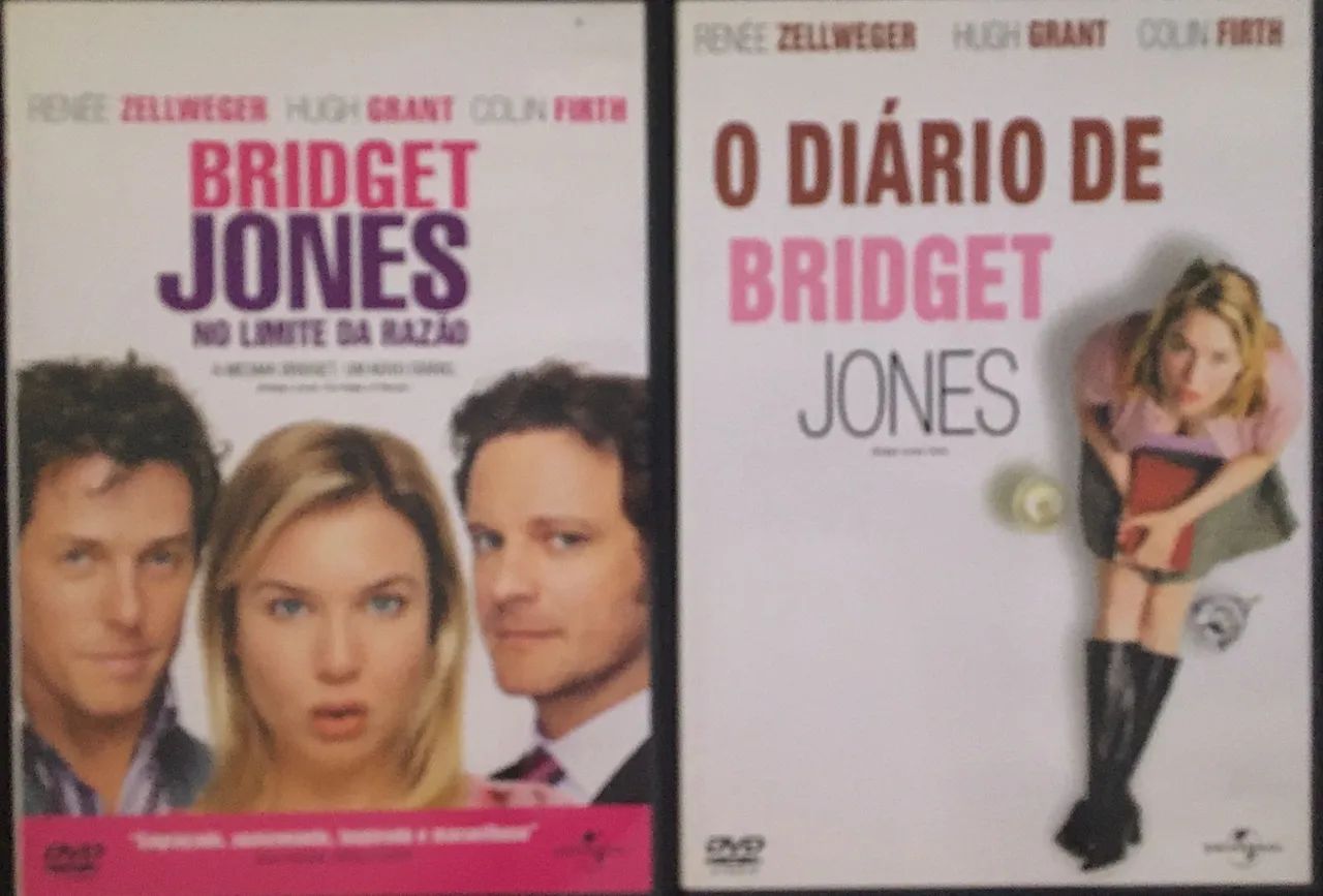 COLETÂNEA 2 DVDS BRIDGEST JONES