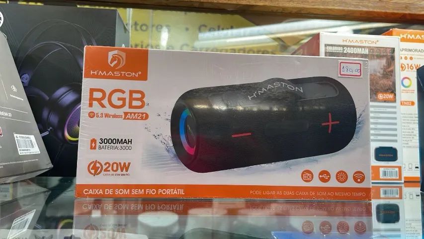 CAIXA DE SOM PORTÁTIL AM21 180,00
