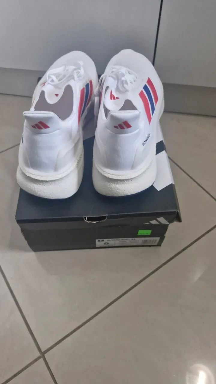 L262) Ultraboost 5X (JH9040) US 9 Masc Original Comprado nos Estados Unidos com Nota Fisca - Foto 5