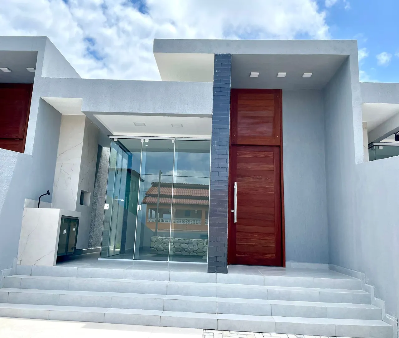 Casa na praia de Carapibus em fase de construção, Conde-PB