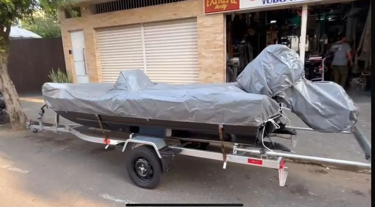 BARCO DE 5 METROS NOVO , MODELO MANDI CLX (TIPO LANCHA } ESPECIAL - Foto 4
