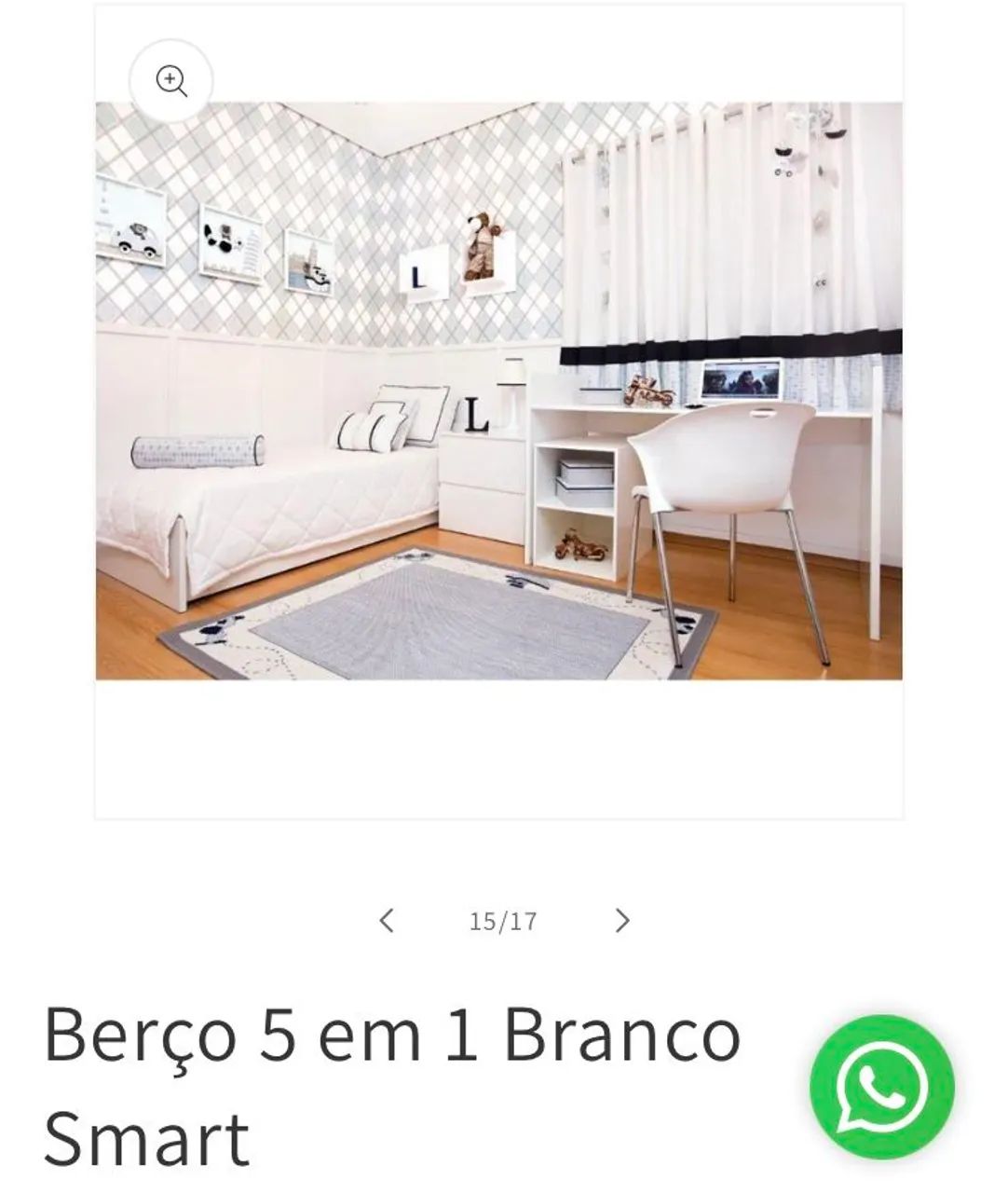 Berço smart 5 em 1 Quater - Foto 3