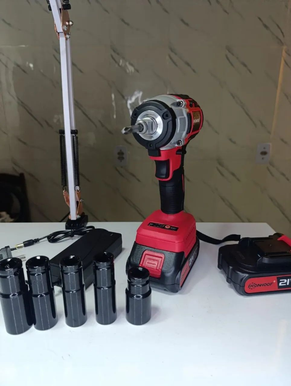 chave de impacto 21v profissional  - Foto 3