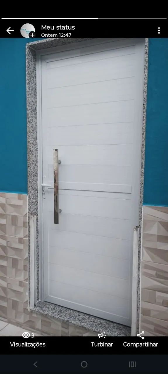 Portas esquadria vidro  - Foto 4