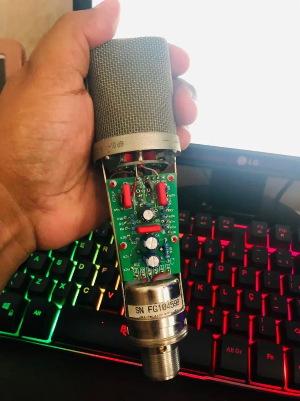 Microfone Groove Tubes GT67 com Fonte PSM1 - Foto 3