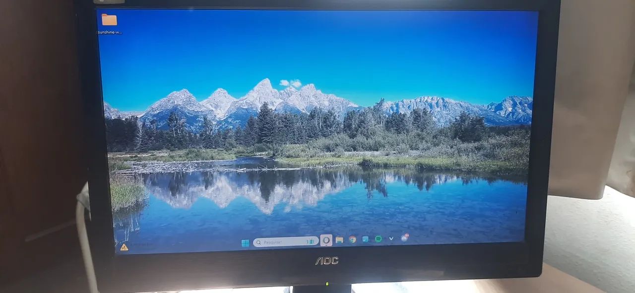 Monitor AOC 1619swa - lcd