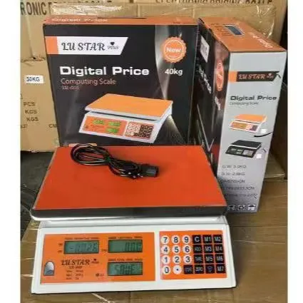 Balança Eletrônica Comercial Fenix Dorado 40kg
