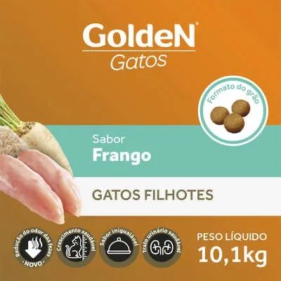 Ração Seca PremieR Pet Golden Gatos Filhotes Frango - 10 K - Foto 2
