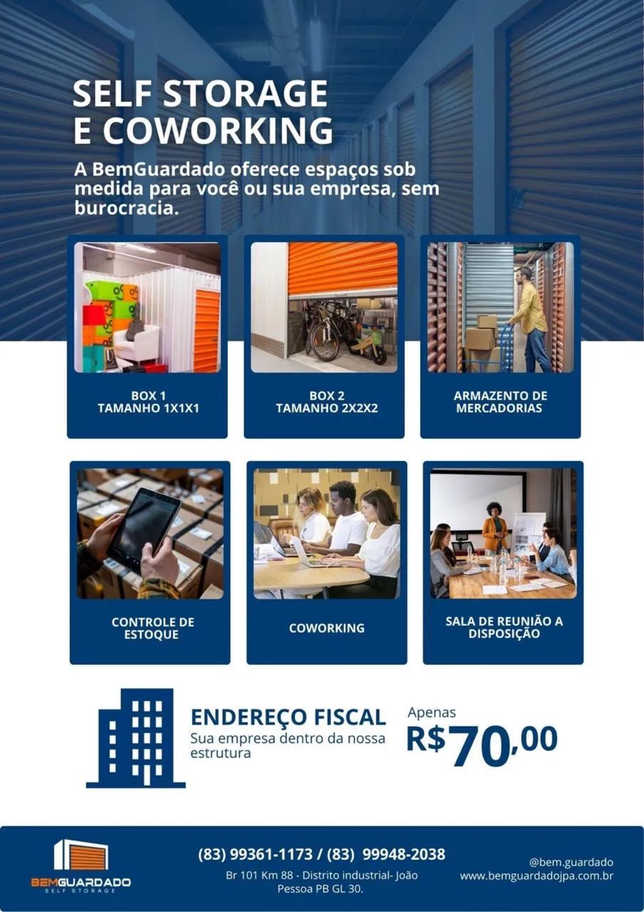 Guarda móveis Self STORAGE e Armazenamento 