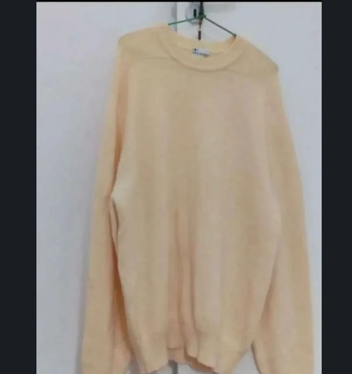 Suéter Amarelo Claro