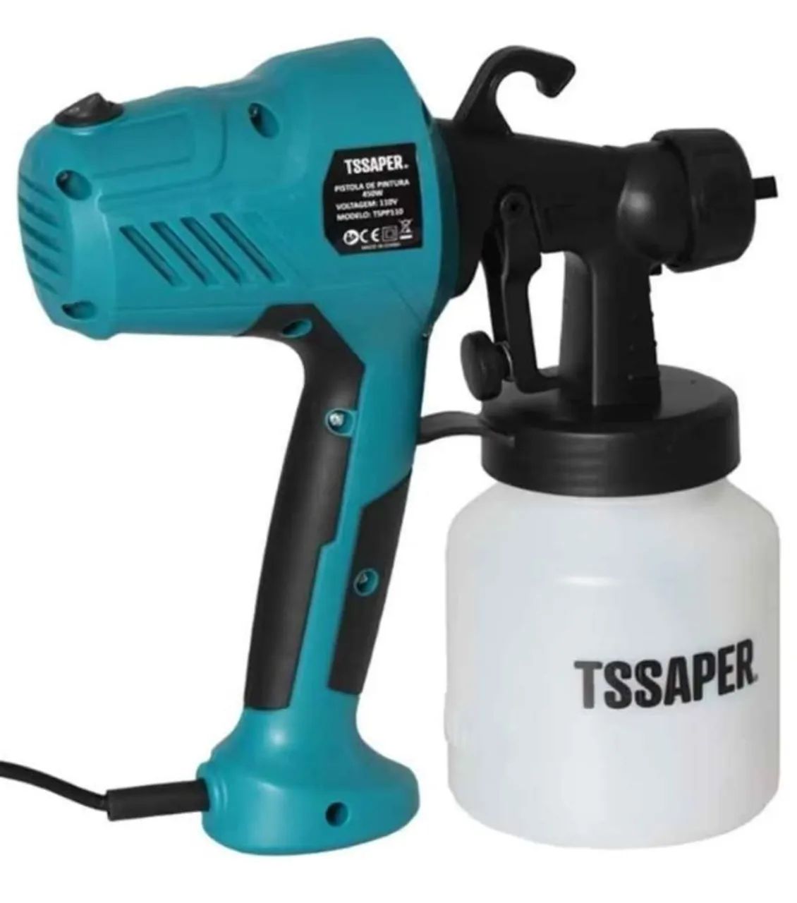 Pistola Elétrica 450w Pulverizadora de tinta