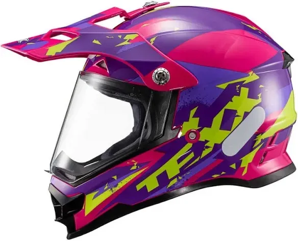 Capacete Off-Road com Design Vibrante
