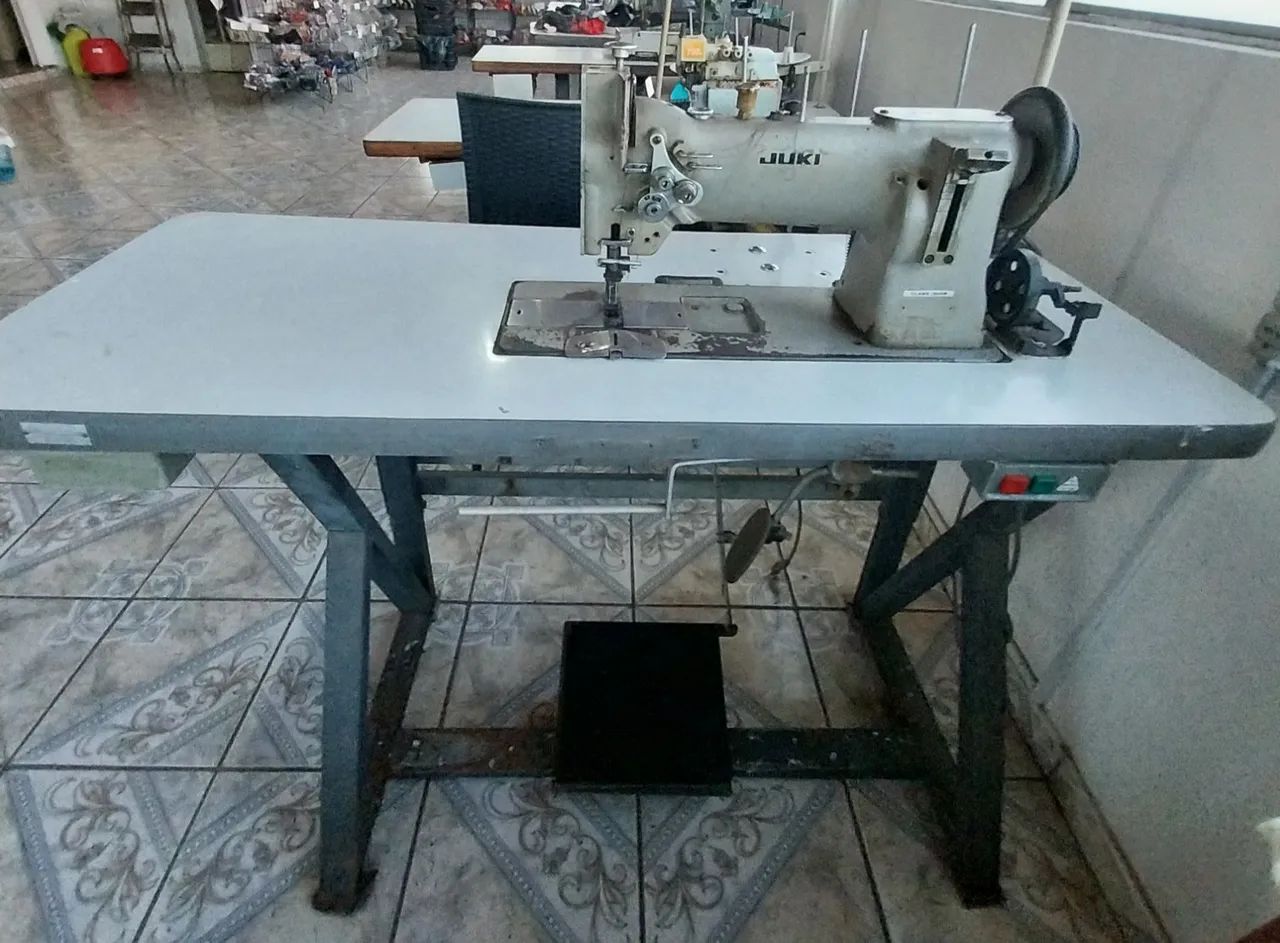 Maquina de costura pespontadeira industrial juki - Foto 4