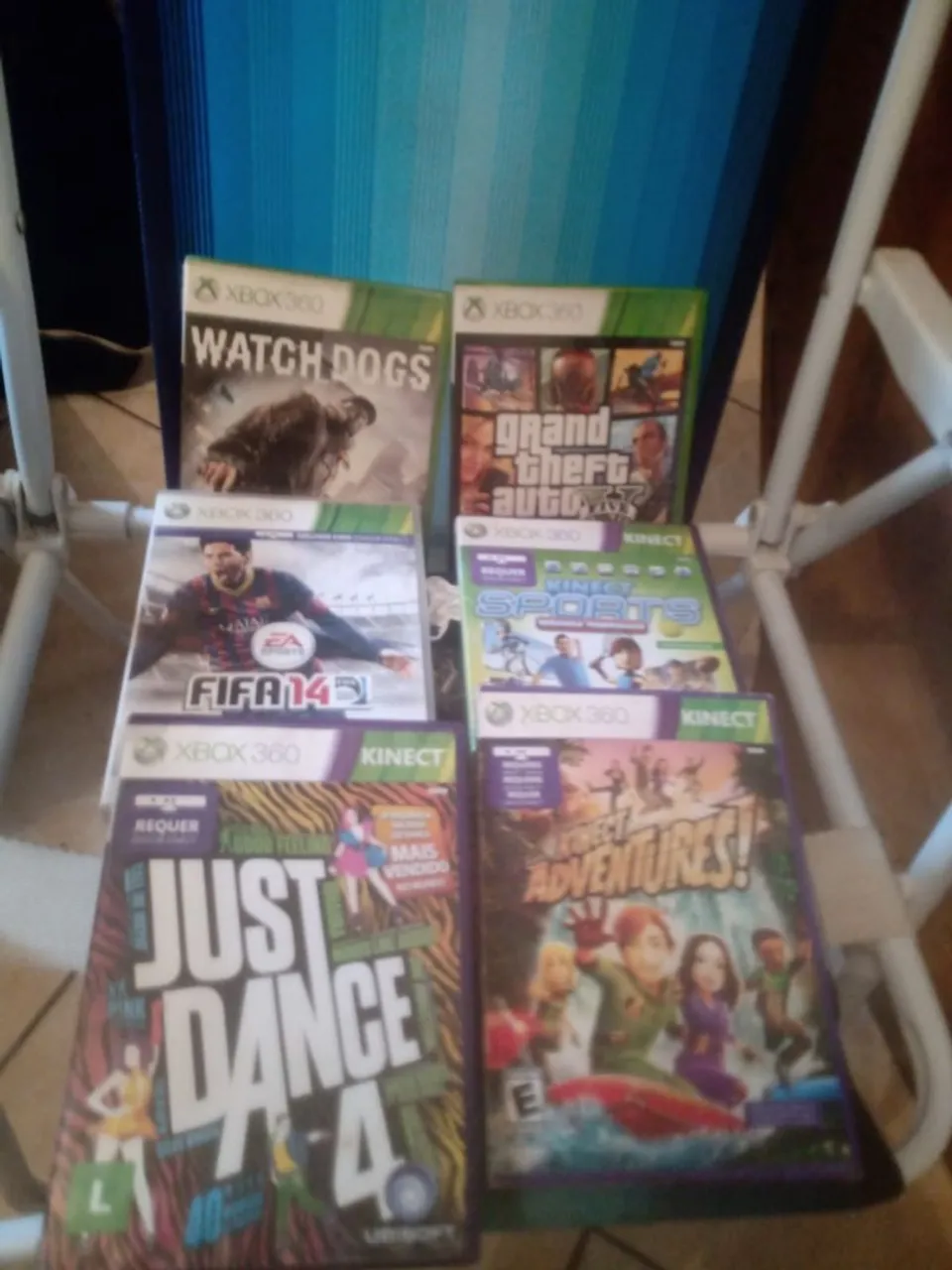 Jogos Xbox 360: Watch Dogs, GTA V, FIFA 14, Just Dance 4 e Kinect