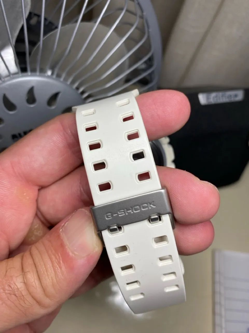 Relógio G-Shock branco original, estado de novo, sem bateria. - Foto 2