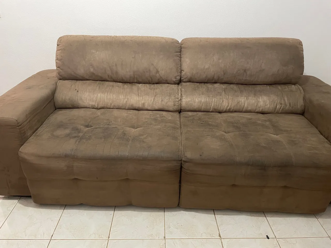 Sofá 3 lugares reclinável