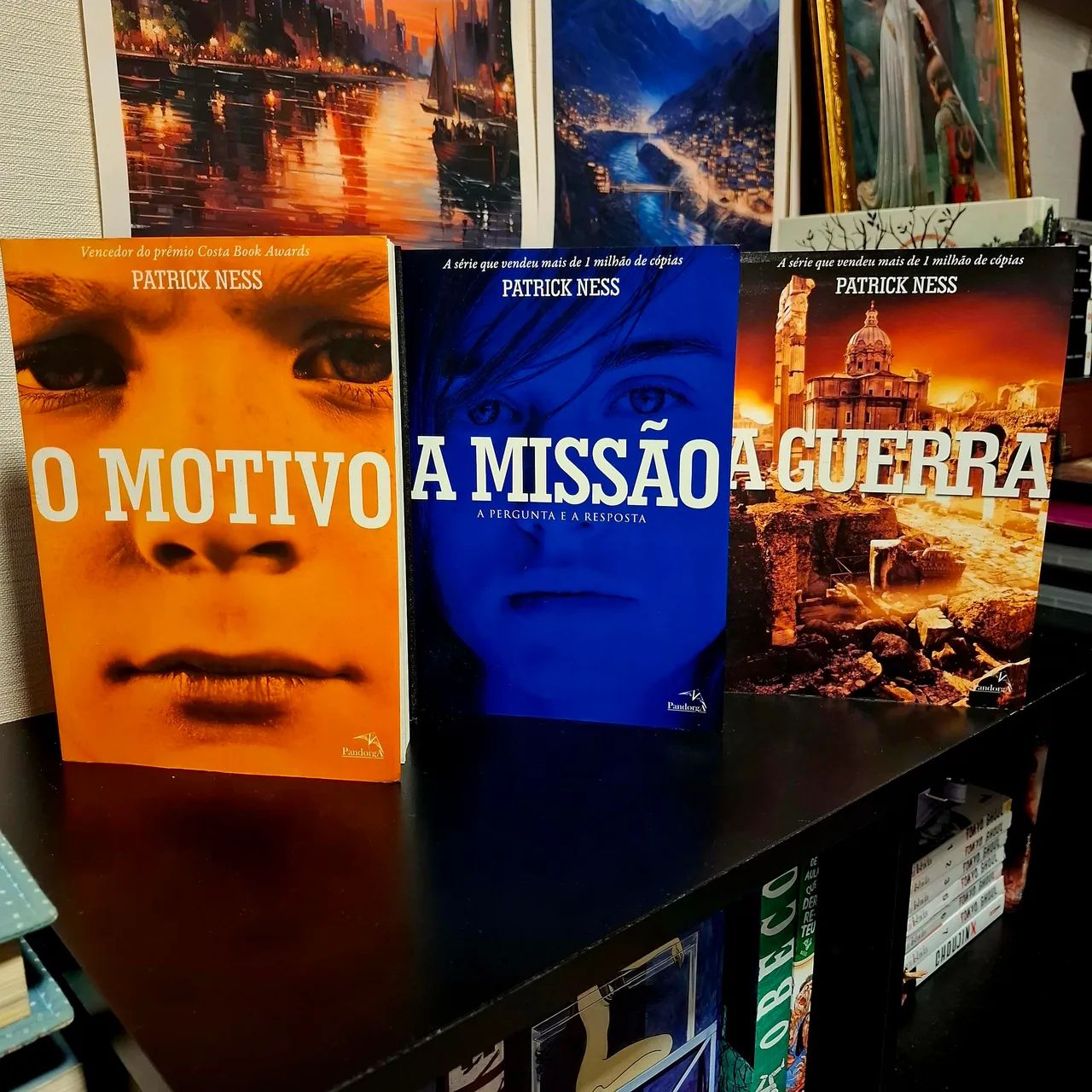 Trilogia Mundo em Caos de Patrick Ness - O Motivo, A Missão e A Guerra