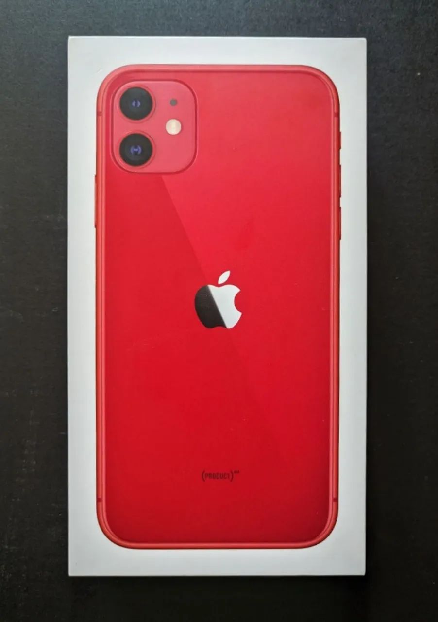 Apple iPhone 11 (128 Gb) - (Product) RED - Celulares e Smartphones