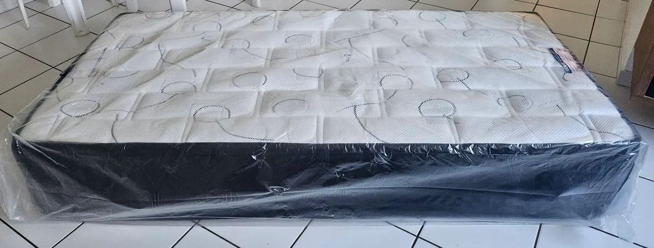Colchão Espuma Solteiro Ortobom - Novo - Foto 3