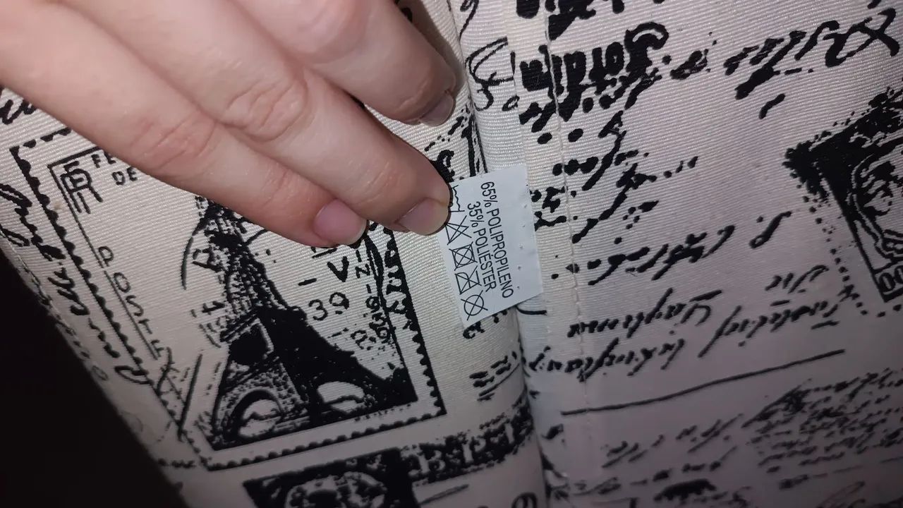 Poltrona estampada em estado de nova - Foto 4