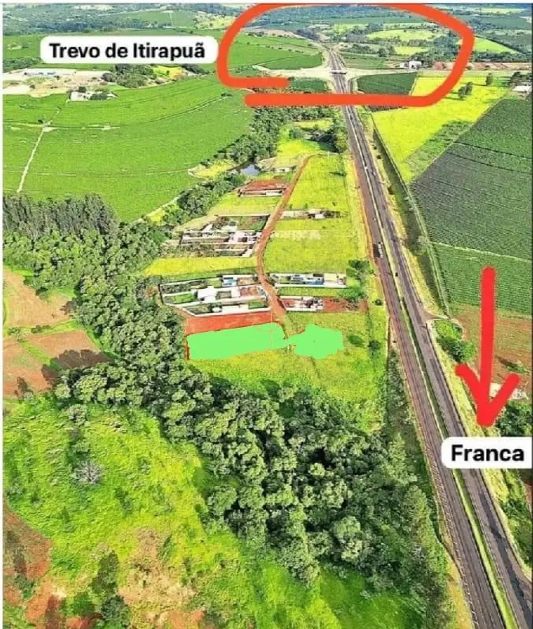 Chácara à venda -Condominio Estancia de Itirapua/Rodovia Ronan Rocha, Itirapuã/SP