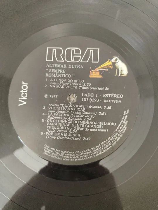 LP Vinil Altemar Dutra - Sempre Romântico  - Foto 4