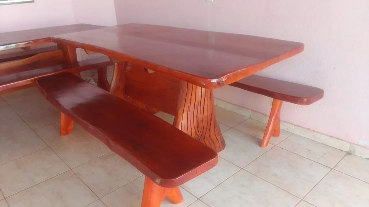 Mesa rústica 2 metros 