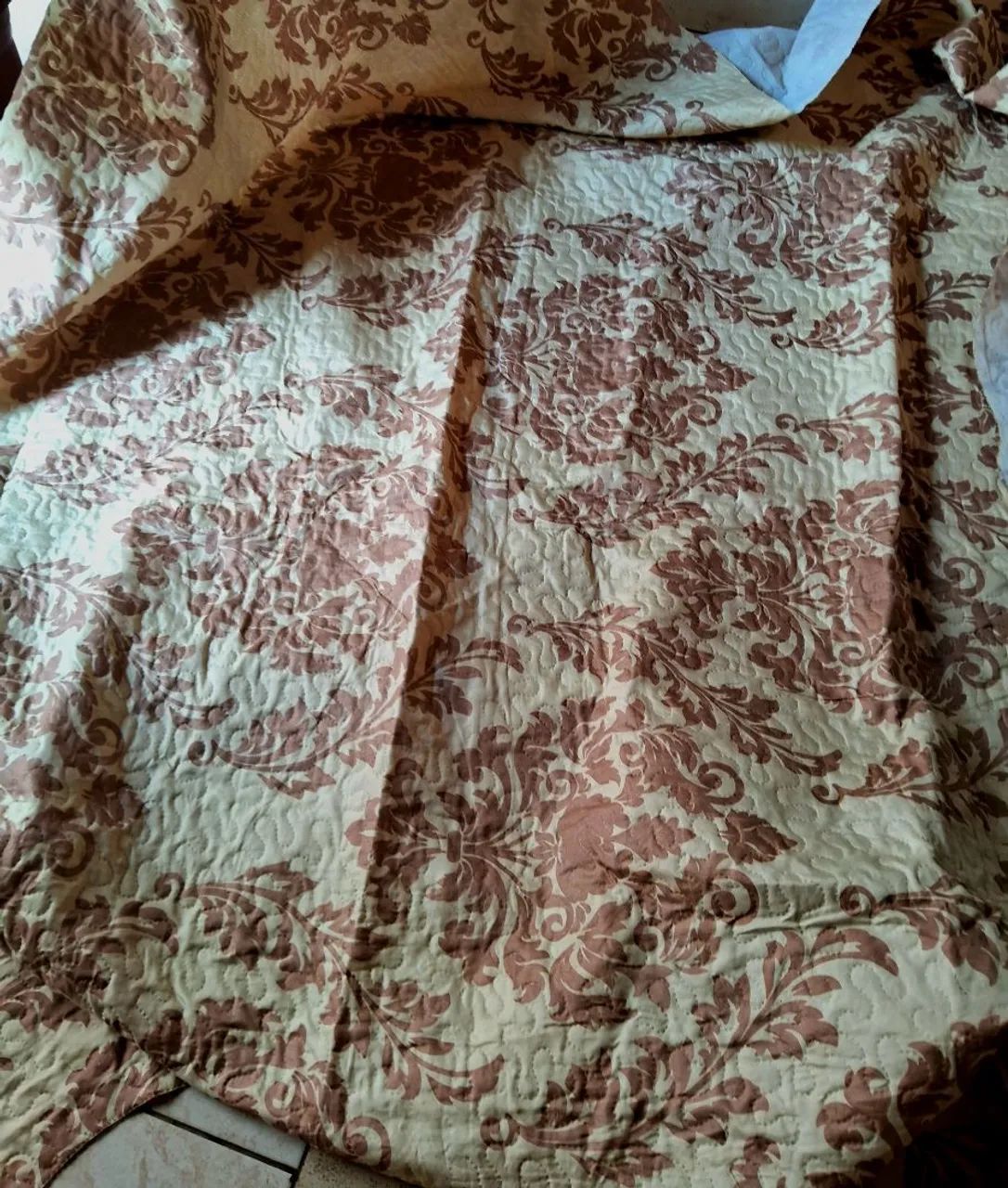 Por 100. -  Cobre leito  e almofada  -  cama casal  - Foto 5