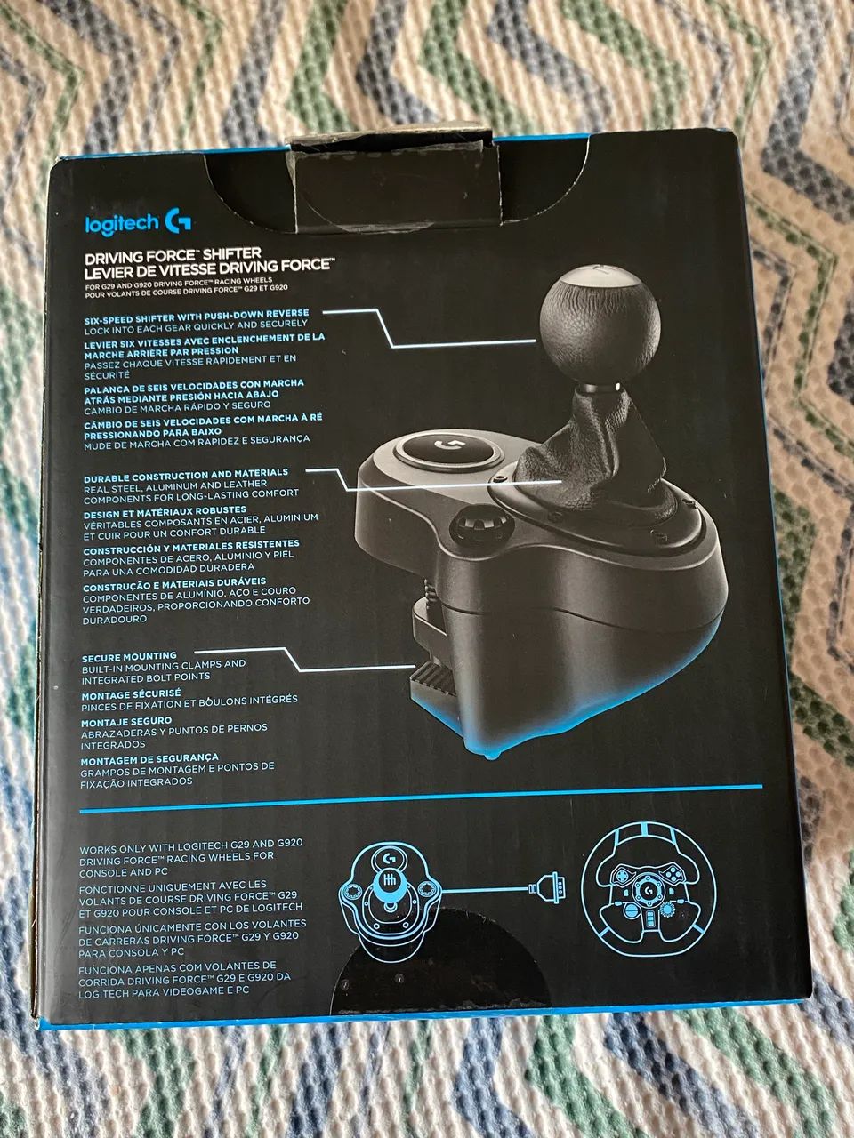 その他 logicool G29 DRIVING FORCE Volante e pedais Logitech G29 Driving Force