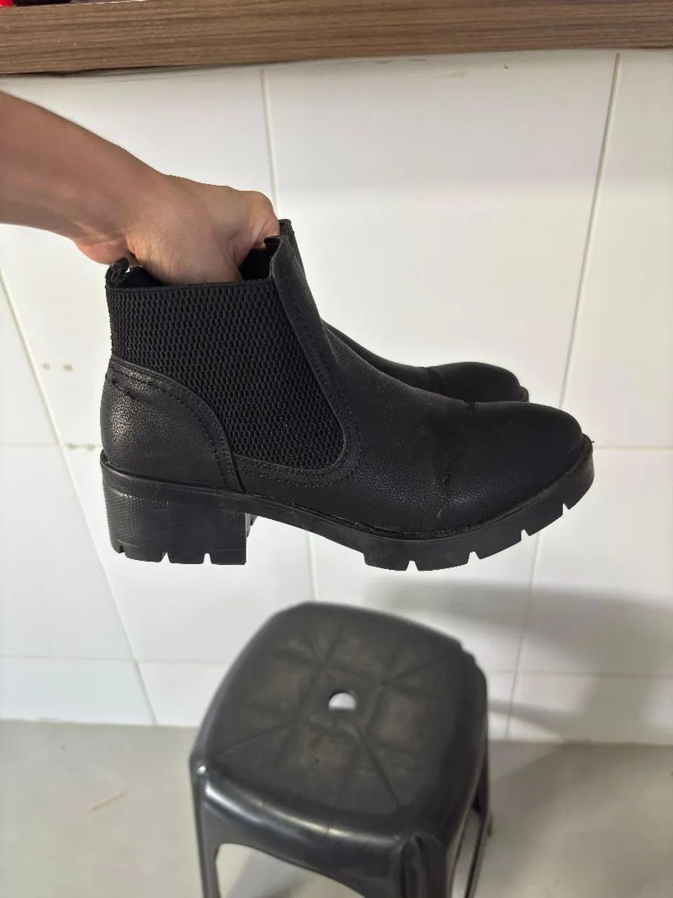 Bota coturno feminino  - Foto 4