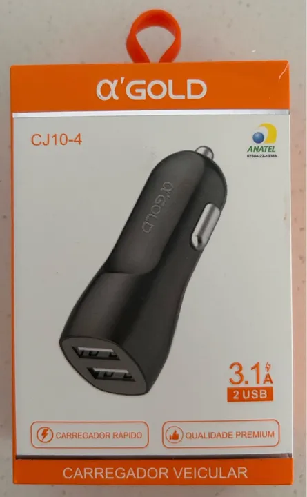 Carregador Veicular Duplo usb