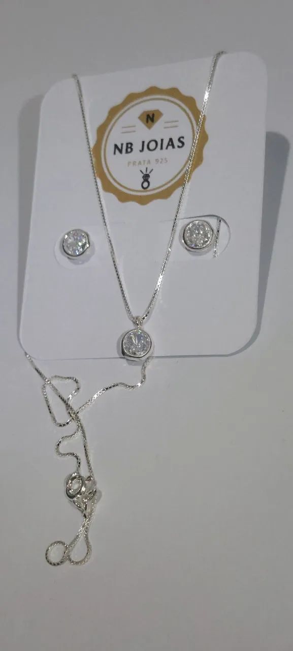 Conjuntos Feminino em Prata 925 