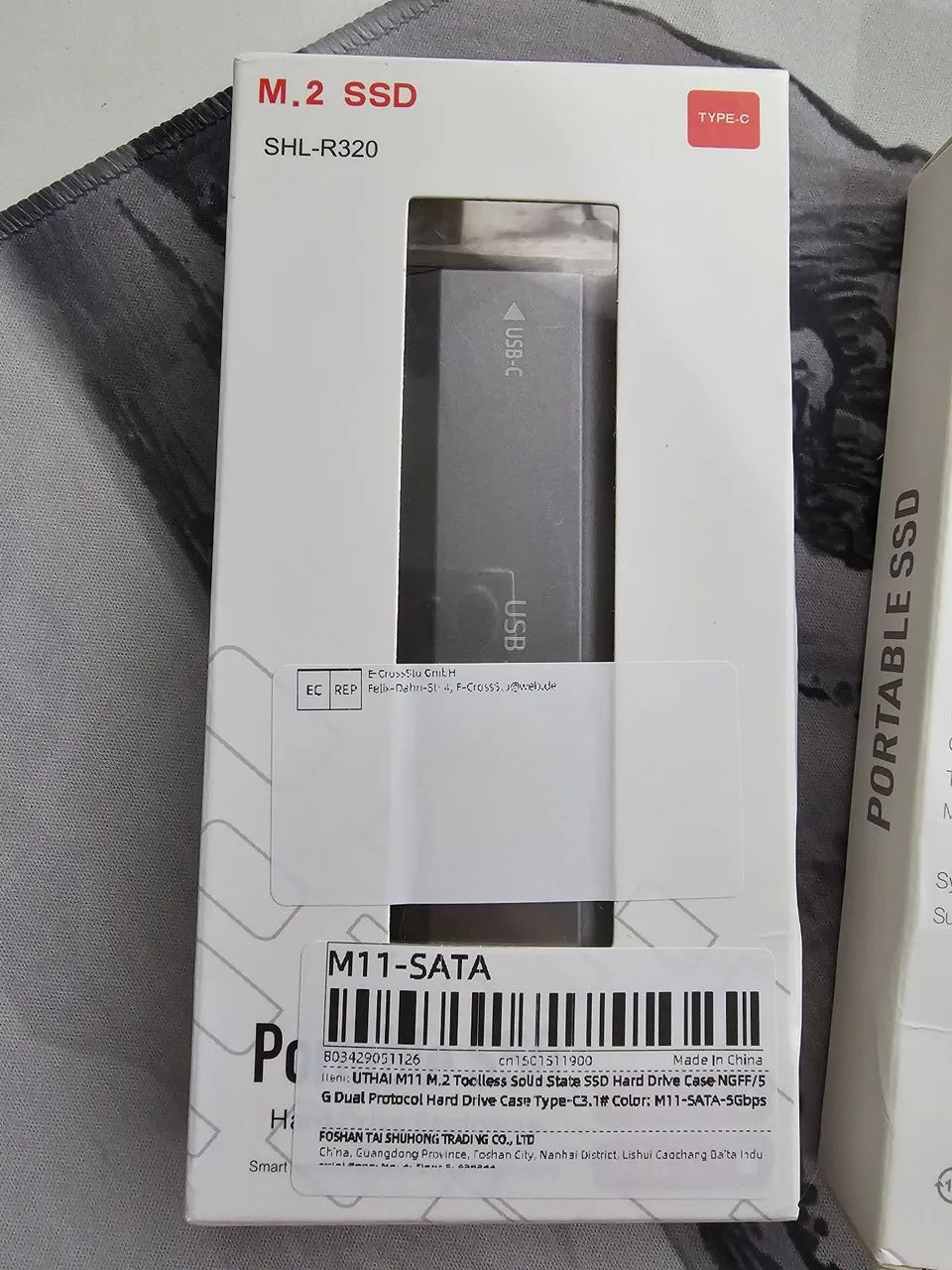 SSD M.2 Portátil CASE. NÃO ACEITO OLX PAY  - Foto 2