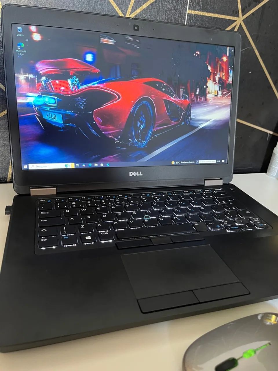 Dell i5 6° - 8 RAM - SSD 128 Nvme - Bateria Ok - Teclado iluminado + Brinde - Foto 3