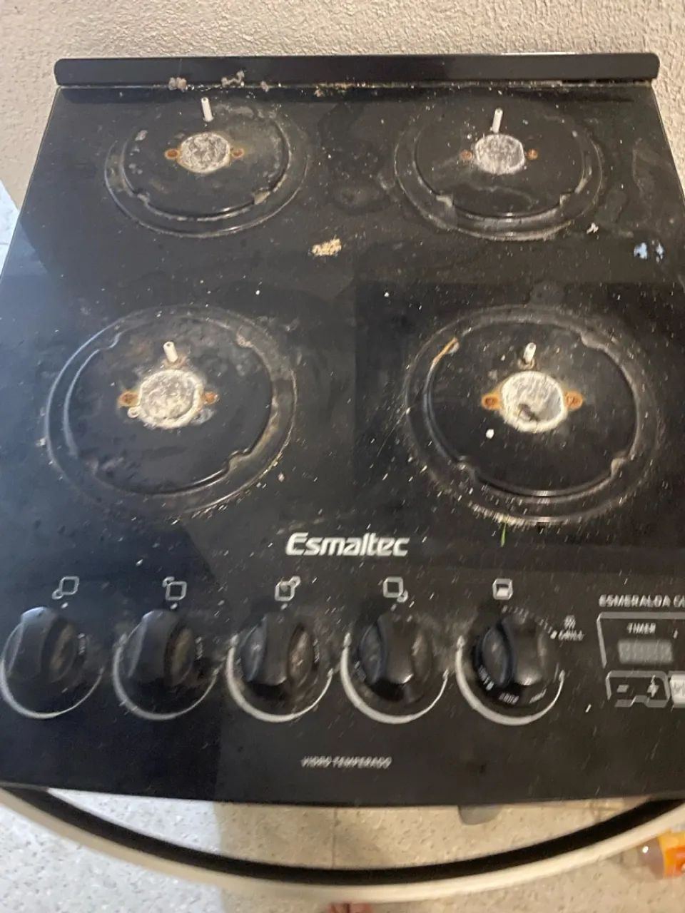 Fogão 4 boca esmalte de vidro - Foto 4