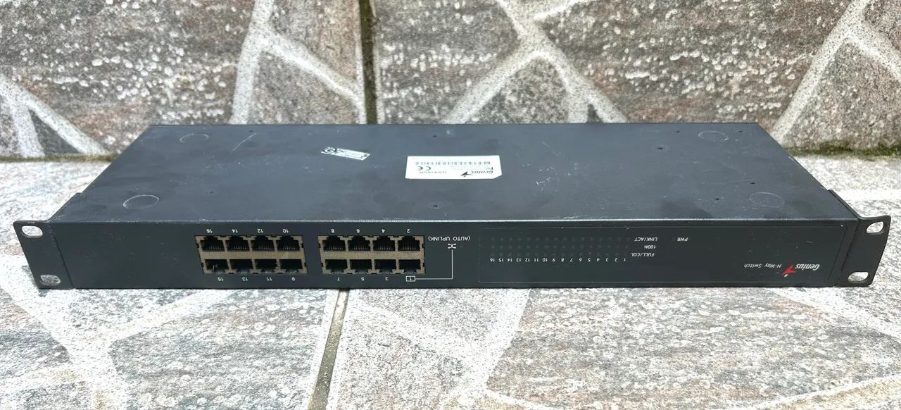 switch de rede Genius N-Way de 16 Portas  - Foto 3