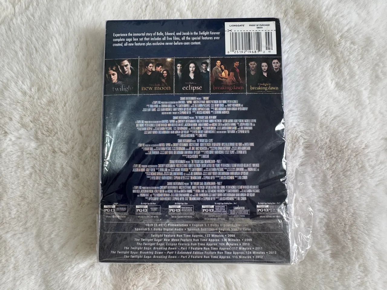 BOX Dvd - Crepúsculo - Twilight Forever - 12 discos  - Foto 2