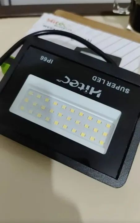 Relé Fotocélula + 3 refletor de Led - Foto 5