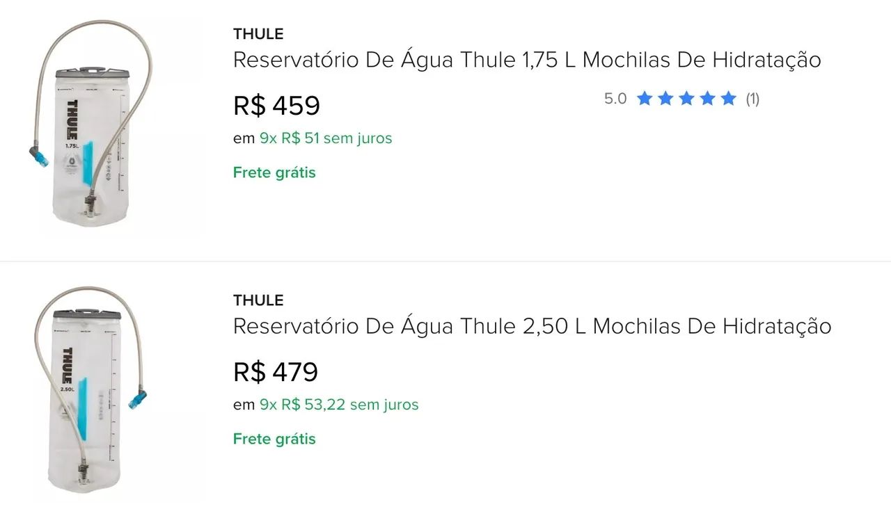 Refil hidratação Thule  - Foto 2