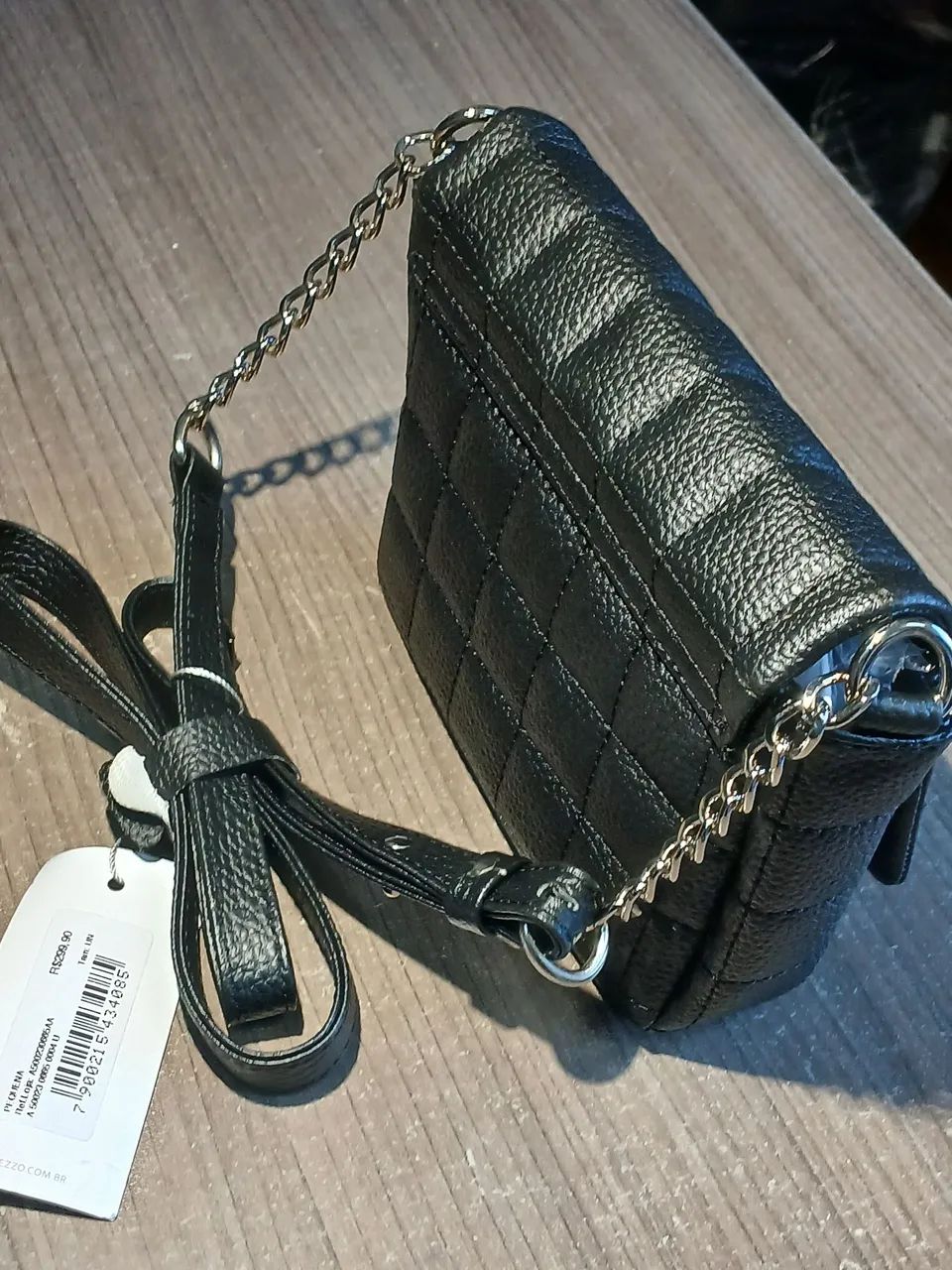 Bolsa Preta Arezzo Tiracolo - Foto 4