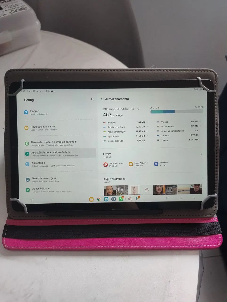 Tablet Samsung S6 com caneta  - Foto 2