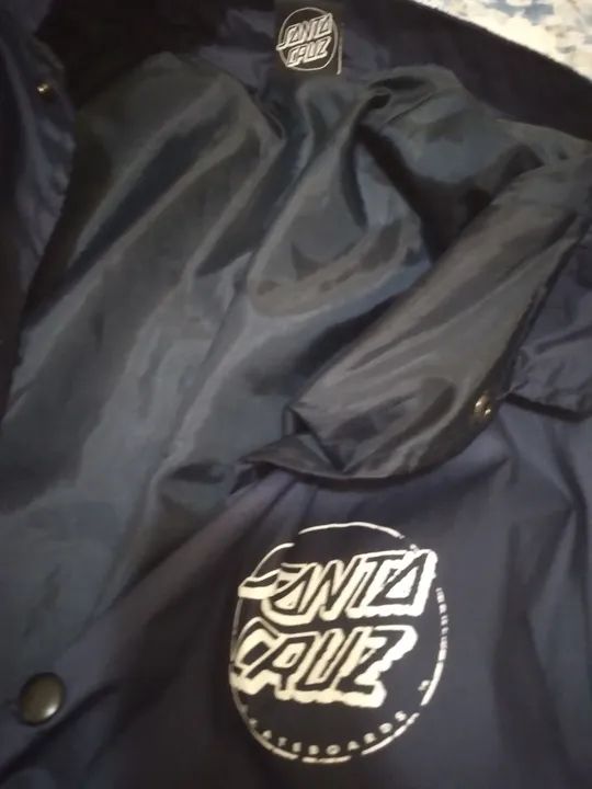 Jaqueta Santa Cruz azul  - Foto 3