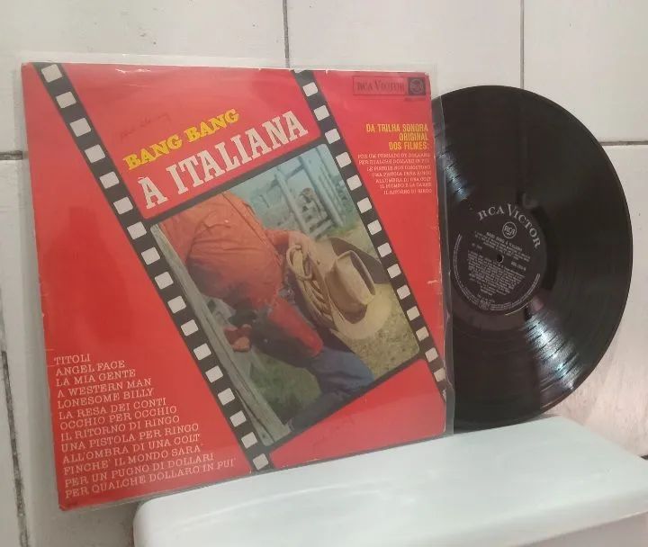 LP Vinil Bang Bang À Italiana 1966 Ennio Morricone, entre outros/ Raridade