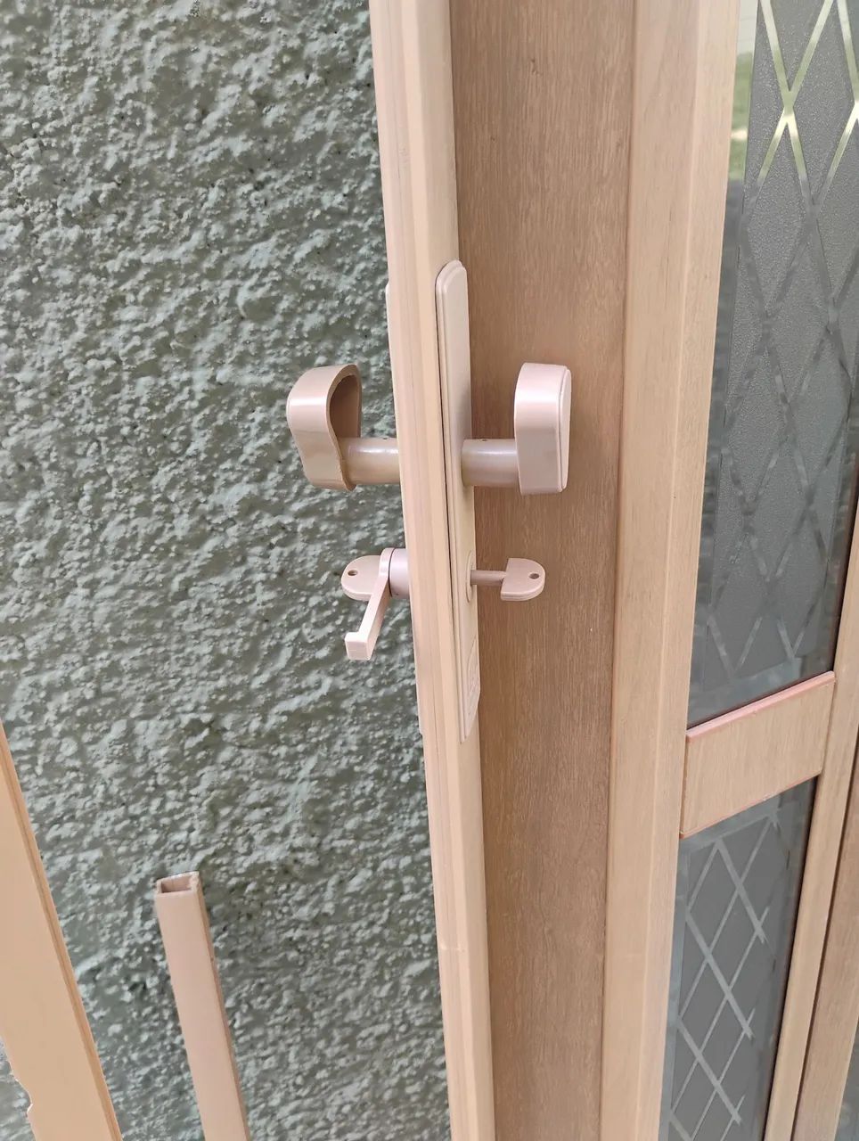 Porta Sanfonada 2,10 x 80 cm Cerejeira - Foto 2