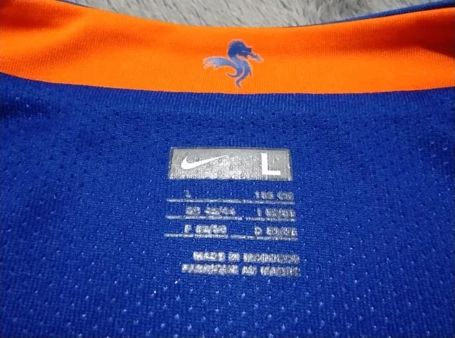Camisa Oficial Porto Nike 2008-2009, longa, #8 (Lucho González). Praticamente impecável! - Foto 6