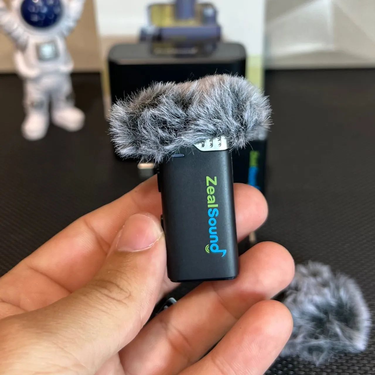 Microfone de Lapela Zealsound - Sem Fio - Foto 3