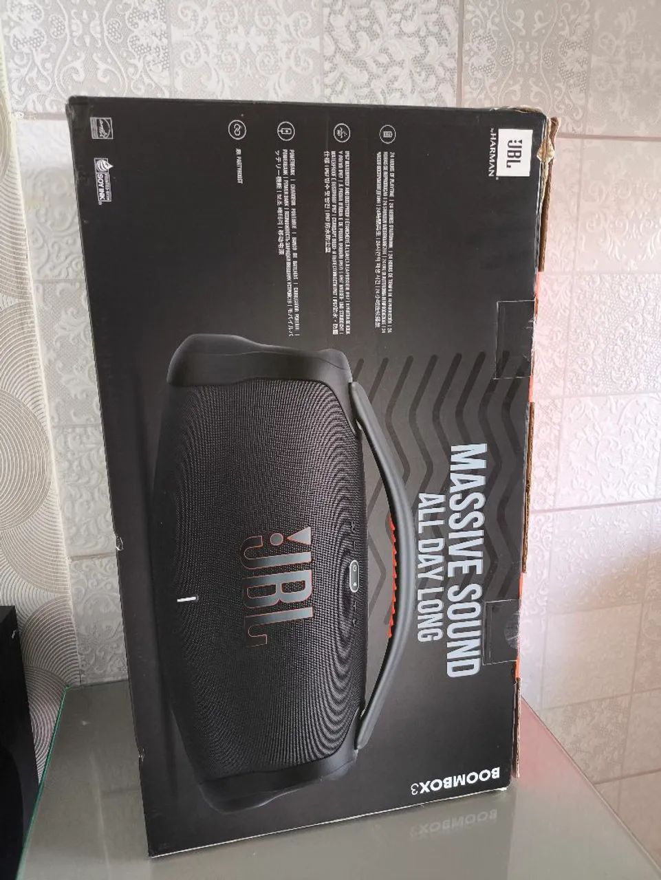 caixa de som JBL boombox 3 nova lacrada SO VENDA - Foto 2