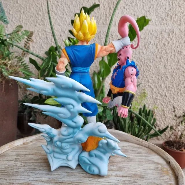 Estatua Super Vegetto Vs Super Buu Dragon Ball Z 32cm Edição Limitada Luxo Premium - Foto 5
